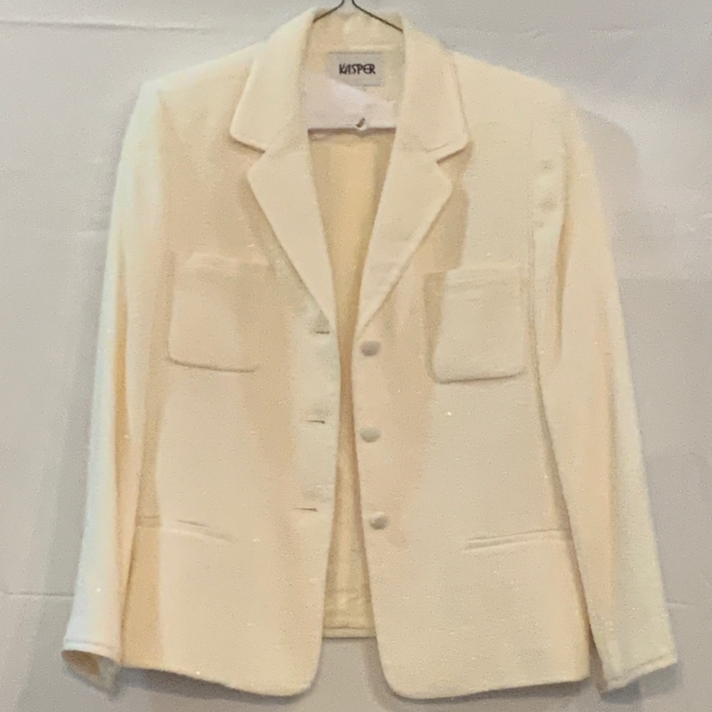 Cream Suit
